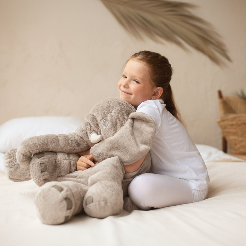 Pluche Olifant Kussen Voor Comfort En Ontspanning