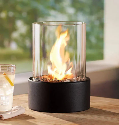 Draadloze LED Tafellamp Met Vlameffect Voor Binnen En Buiten