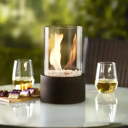 Draadloze LED Tafellamp Met Vlameffect Voor Binnen En Buiten