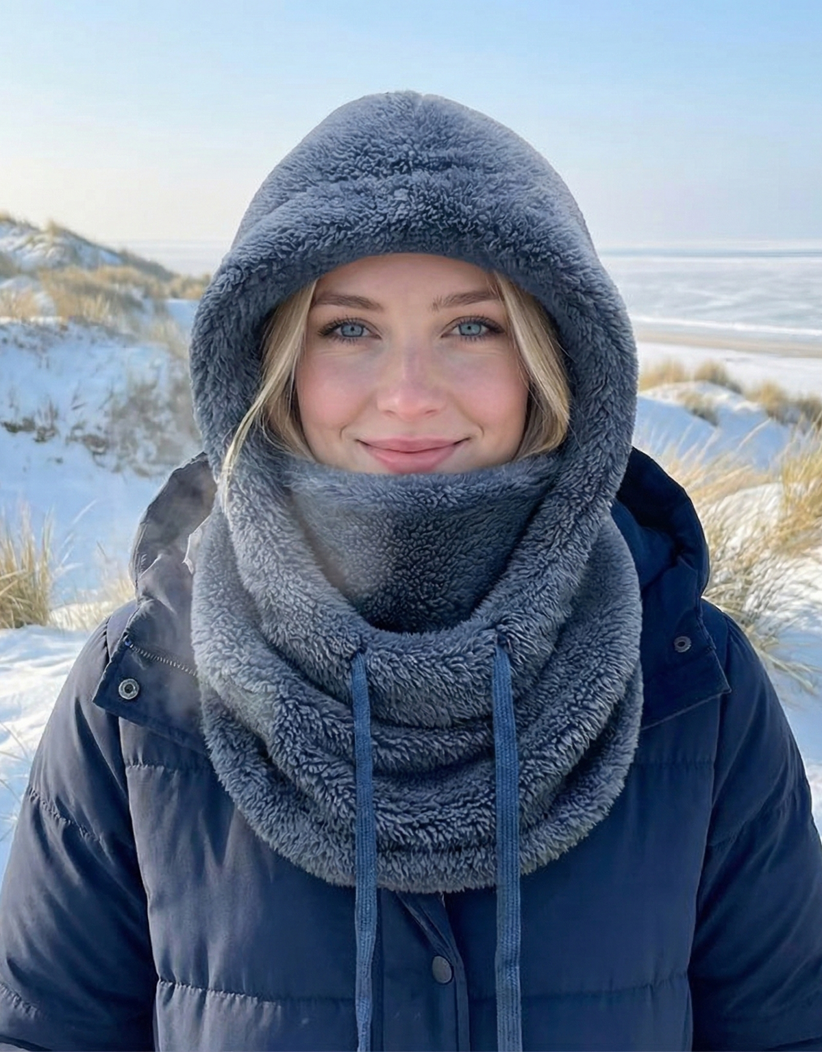 Thermische Bivakmuts Hoodie Met Sherpa Voering Voor Optimale Bescherming Tegen Kou