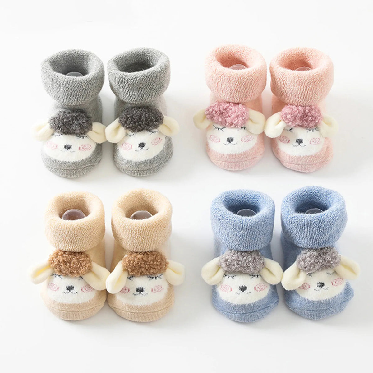 Warme Antislip Babysokken met Zachte en Comfortabele Pasvorm