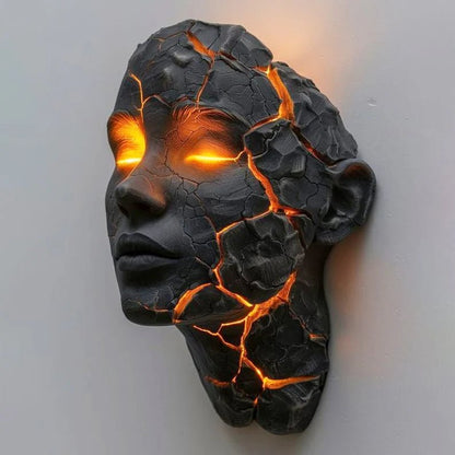 Decoratieve Wandlamp Met Lava Effect Voor Warm Artistiek Lichtaccent