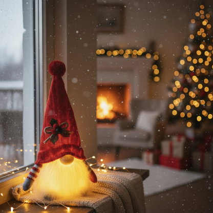 Kabouterlamp Met Warm LED Licht Voor Vrolijke Sfeerdecoratie
