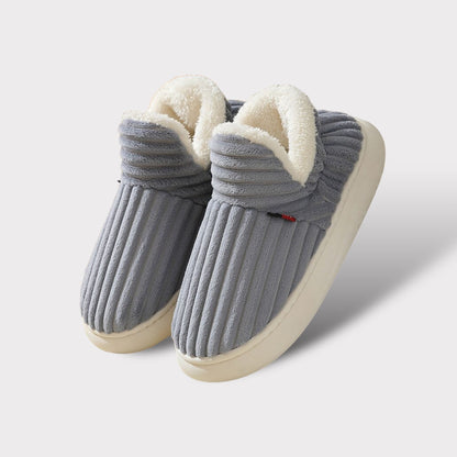 Warme Fleece Pantoffels Met Antislipzool Voor Comfortabele Dagen Thuis