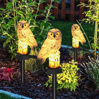 Solar Uilenlamp Voor Warme Sfeerverlichting In Elke Buitenruimte