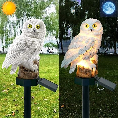 Solar Uilenlamp Voor Warme Sfeerverlichting In Elke Buitenruimte
