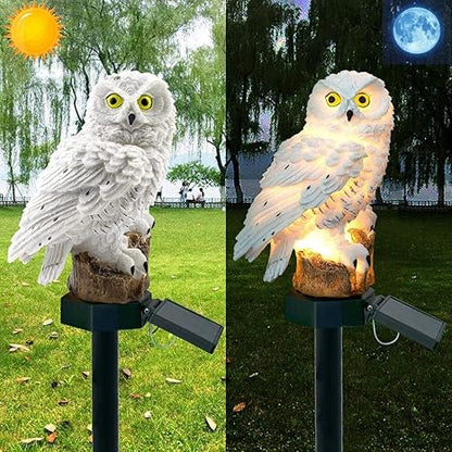 Solar Uilenlamp Voor Warme Sfeerverlichting In Elke Buitenruimte