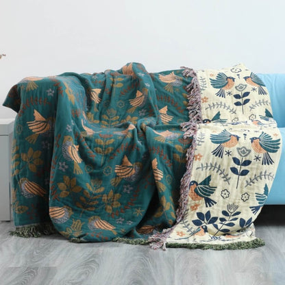 Omkeerbare Scandinavische Deken Met Tijdloos Design Voor Comfort In Elk Seizoen