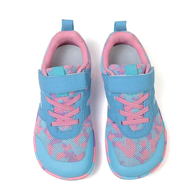 Lichtgewicht Kindersneakers met Ademend Mesh en Antislip Zool