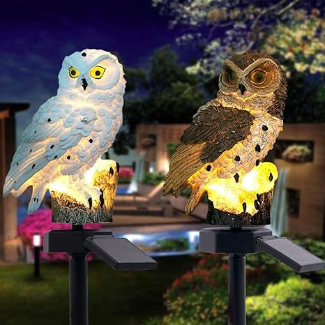Solar Uilenlamp Voor Warme Sfeerverlichting In Elke Buitenruimte