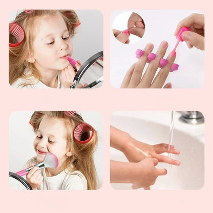 Kleurrijke Kindermake-up Set voor Creatief Spelen en Verkleden