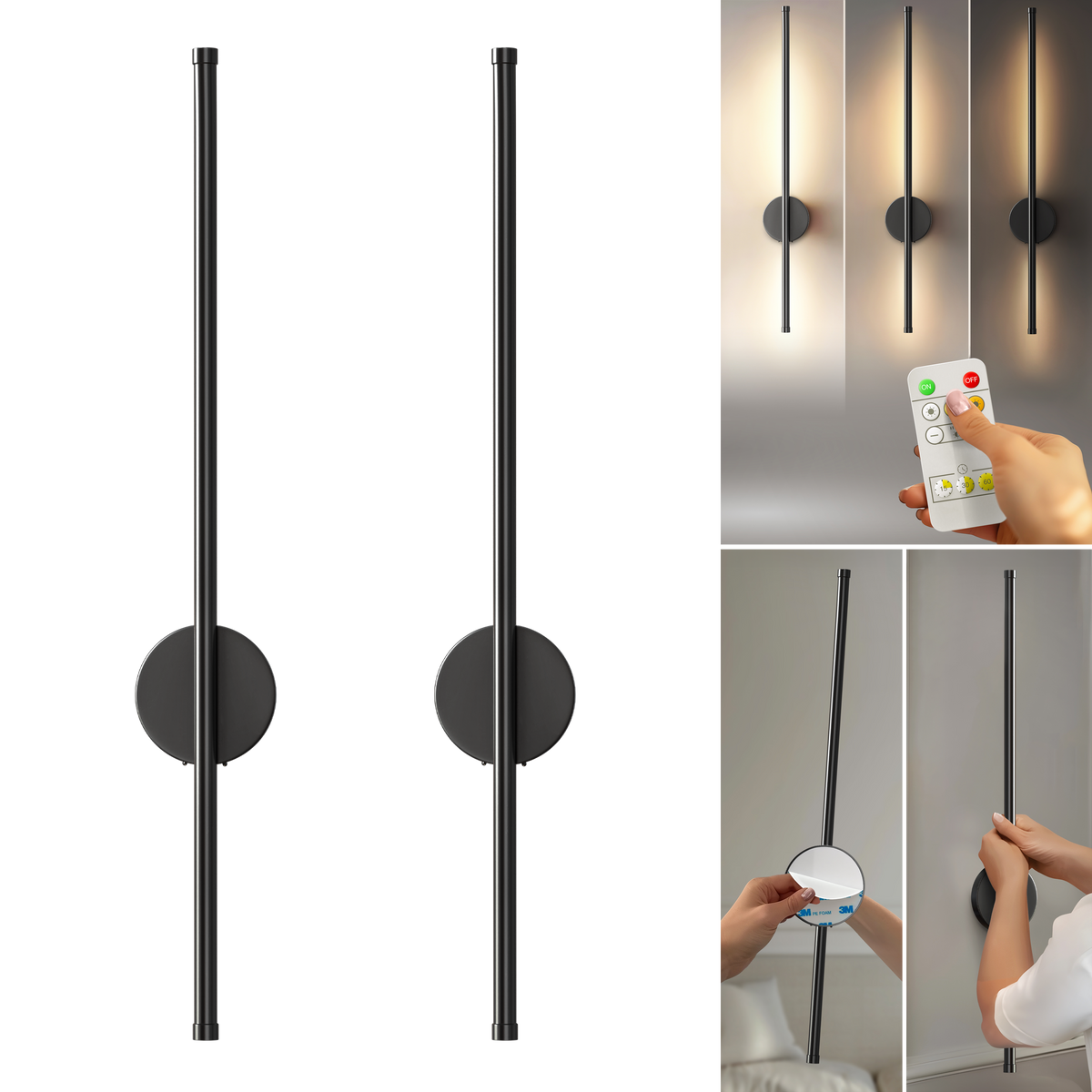 Draadloze Wandlamp Met Verstelbare Helderheid Voor Sfeervolle Binnen- En Buitenverlichting
