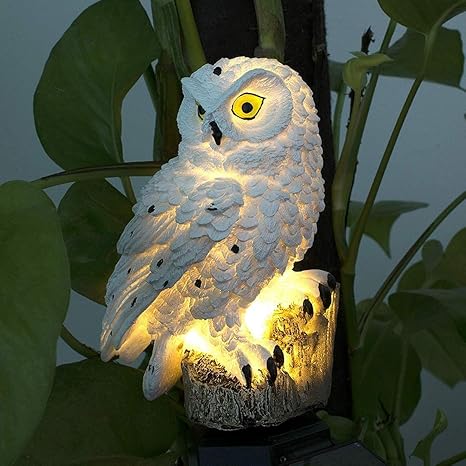 Solar Uilenlamp Voor Warme Sfeerverlichting In Elke Buitenruimte