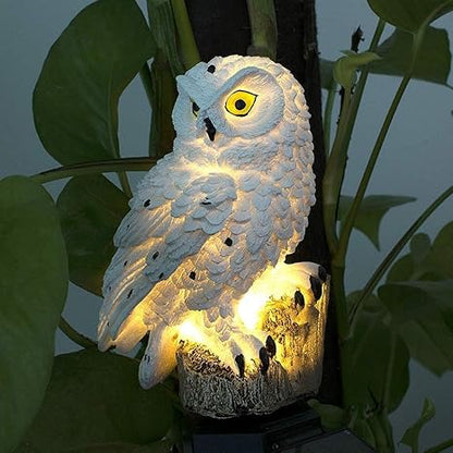 Solar Uilenlamp Voor Warme Sfeerverlichting In Elke Buitenruimte
