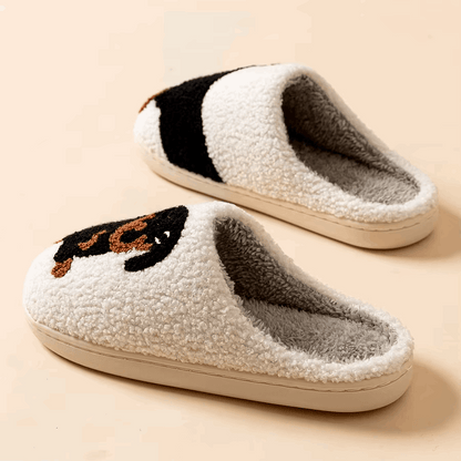 Warme Teckel Pantoffels Met Zachte Voering Voor Comfort Tijdens Koude Dagen