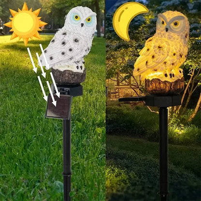 Solar Uilenlamp Voor Warme Sfeerverlichting In Elke Buitenruimte