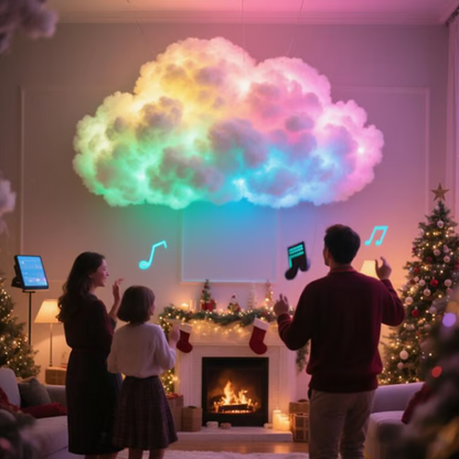 LED Wolkvormige Sfeerlamp Voor Warm Dromerig Licht