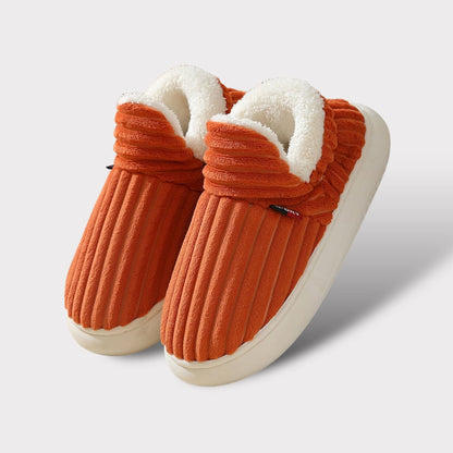 Warme Fleece Pantoffels Met Antislipzool Voor Comfortabele Dagen Thuis