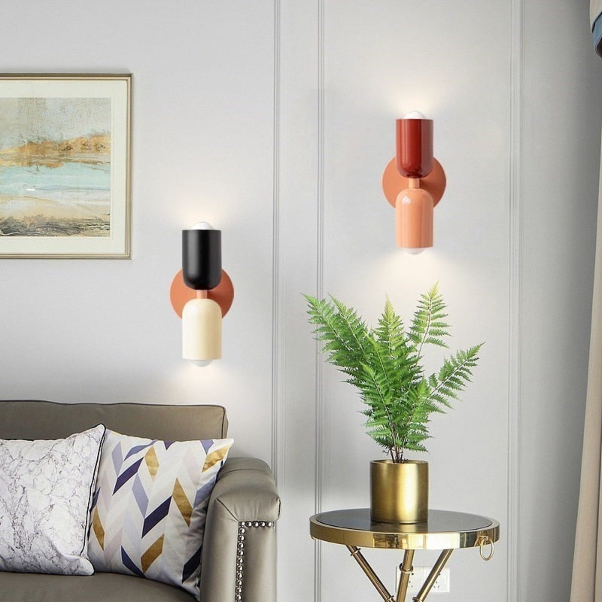 Scandinavische Wandlamp Met LED Verlichting Voor Warme En Sfeervolle Interieurs