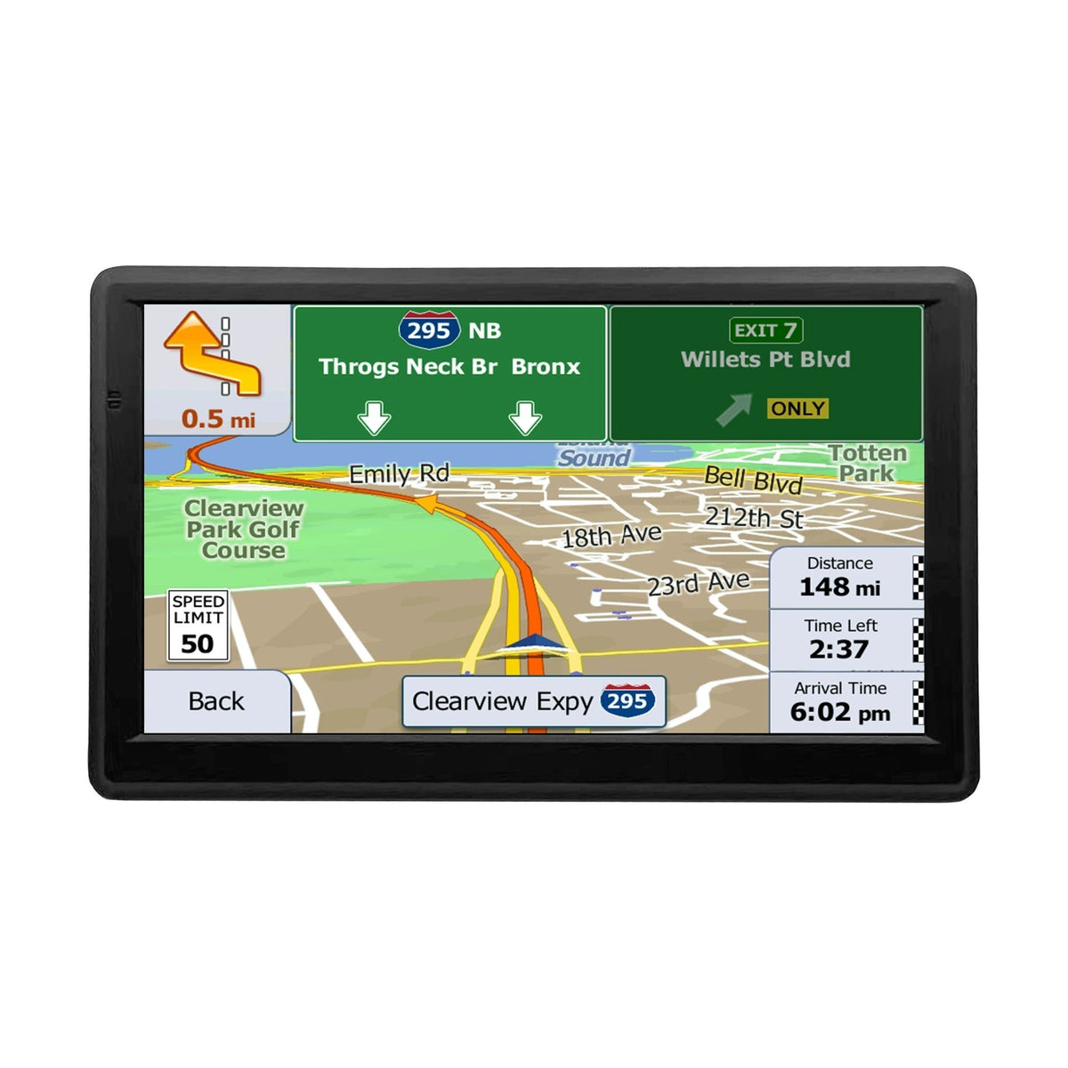 GPS Navigatiesysteem Met Groot Display En Real‑Time Verkeersinformatie Voor Dagelijkse Reizen