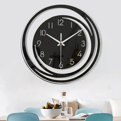 Stille Wandklok Met Minimalistisch Ontwerp En Moderne Afwerking