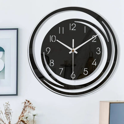 Stille Wandklok Met Minimalistisch Ontwerp En Moderne Afwerking