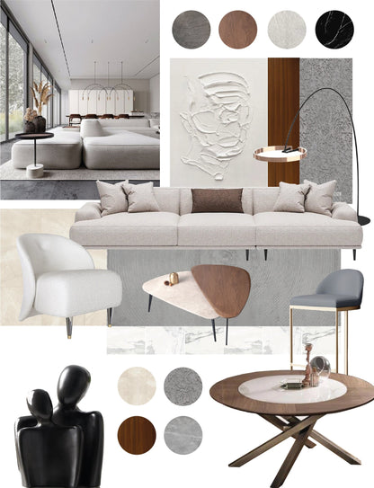 Abstracte Keramische Liefdessculptuur Voor Moderne En Tijdloze Woondecoratie