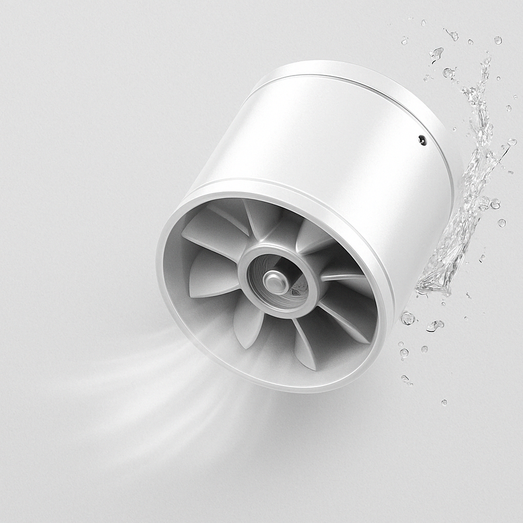 SilentFlow Ventilatieventilator voor Schone & Frisse Binnenlucht