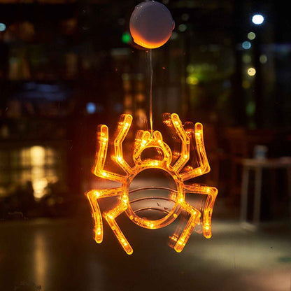 Halloween-lichtsnoer met Zes Decoratieve Silhouetten