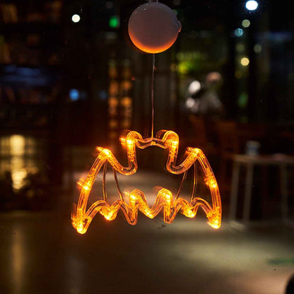 Halloween-lichtsnoer met Zes Decoratieve Silhouetten