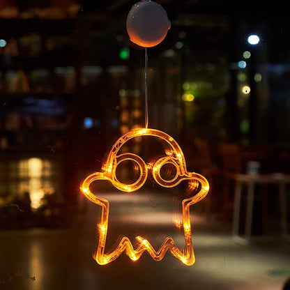 Halloween-lichtsnoer met Zes Decoratieve Silhouetten