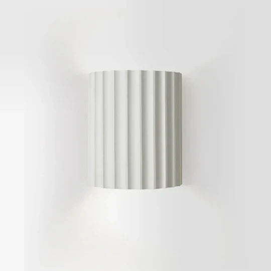 Moderne LED Wandlamp Met Geribbeld Design Voor Sfeervolle Verlichting
