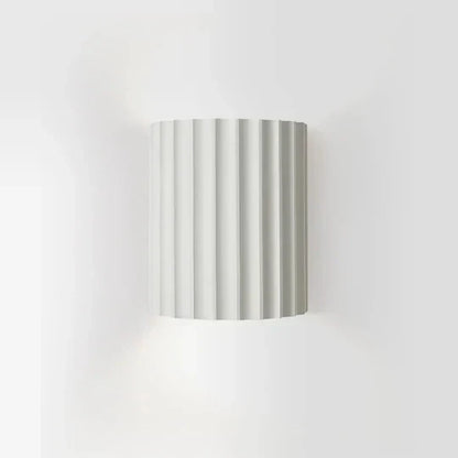 Moderne LED Wandlamp Met Geribbeld Design Voor Sfeervolle Verlichting
