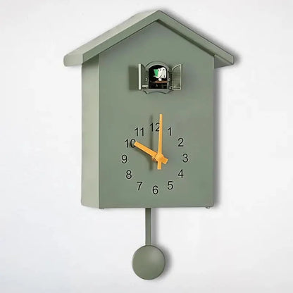 Koekoeksklok met Slinger en Automatische Nachtmodus