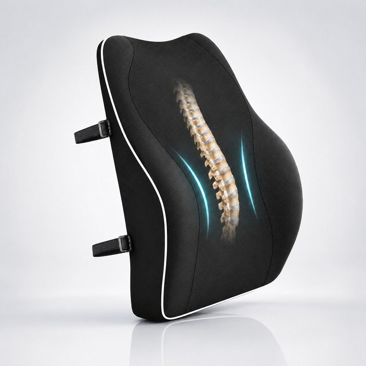 Rugsteun Kussen Met Ergonomische Vorm En Zachte Memoryfoam Ondersteuning