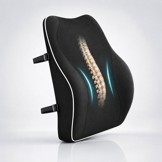 Rugsteun Kussen Met Ergonomische Vorm En Zachte Memoryfoam Ondersteuning