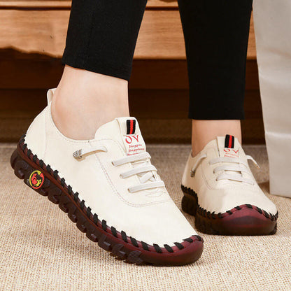 Comfortabele Platte Loafer Met Orthopedische Ondersteuning Voor Dagelijks Loopgemak