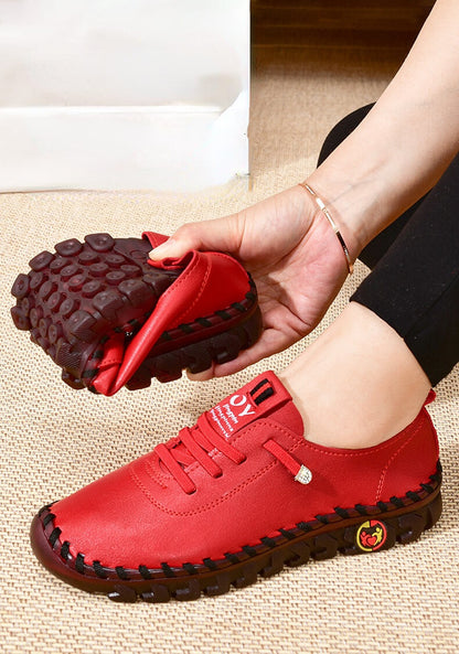 Comfortabele Platte Loafer Met Orthopedische Ondersteuning Voor Dagelijks Loopgemak