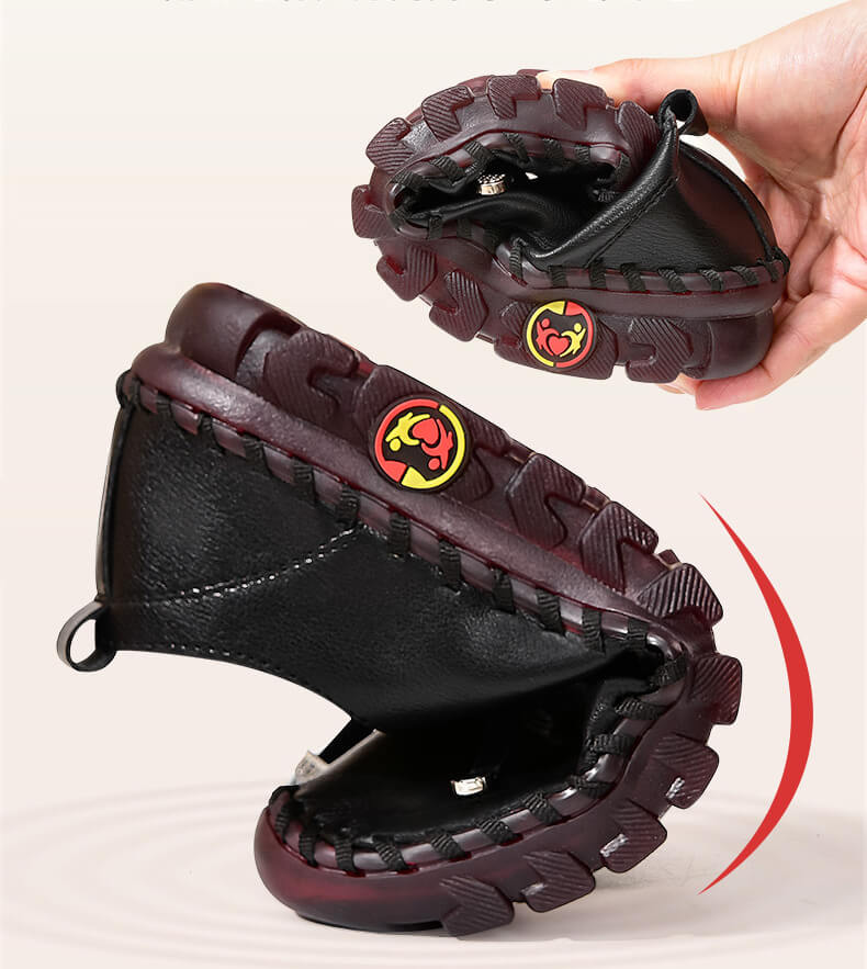 Comfortabele Platte Loafer Met Orthopedische Ondersteuning Voor Dagelijks Loopgemak