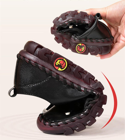 Comfortabele Platte Loafer Met Orthopedische Ondersteuning Voor Dagelijks Loopgemak