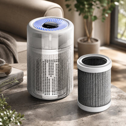 Luchtreiniger voor Grote Ruimtes met Stil Filtratiesysteem en Frisse Luchtkwaliteit