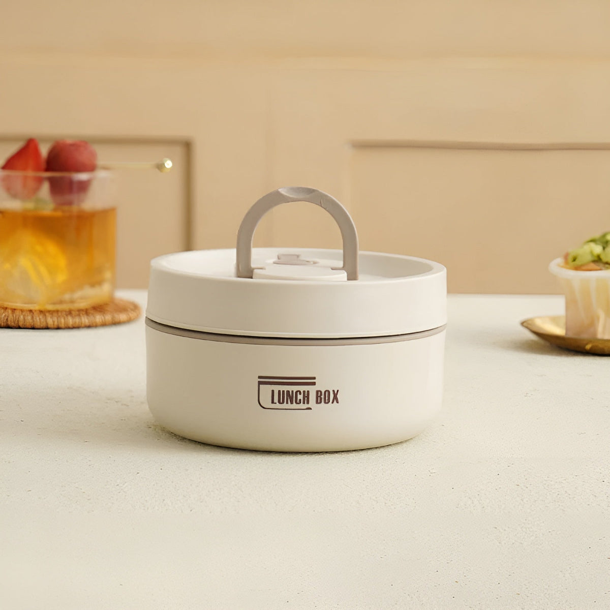 Geïsoleerde Lunchbox Met Meerdere Compartimenten En Draagtas