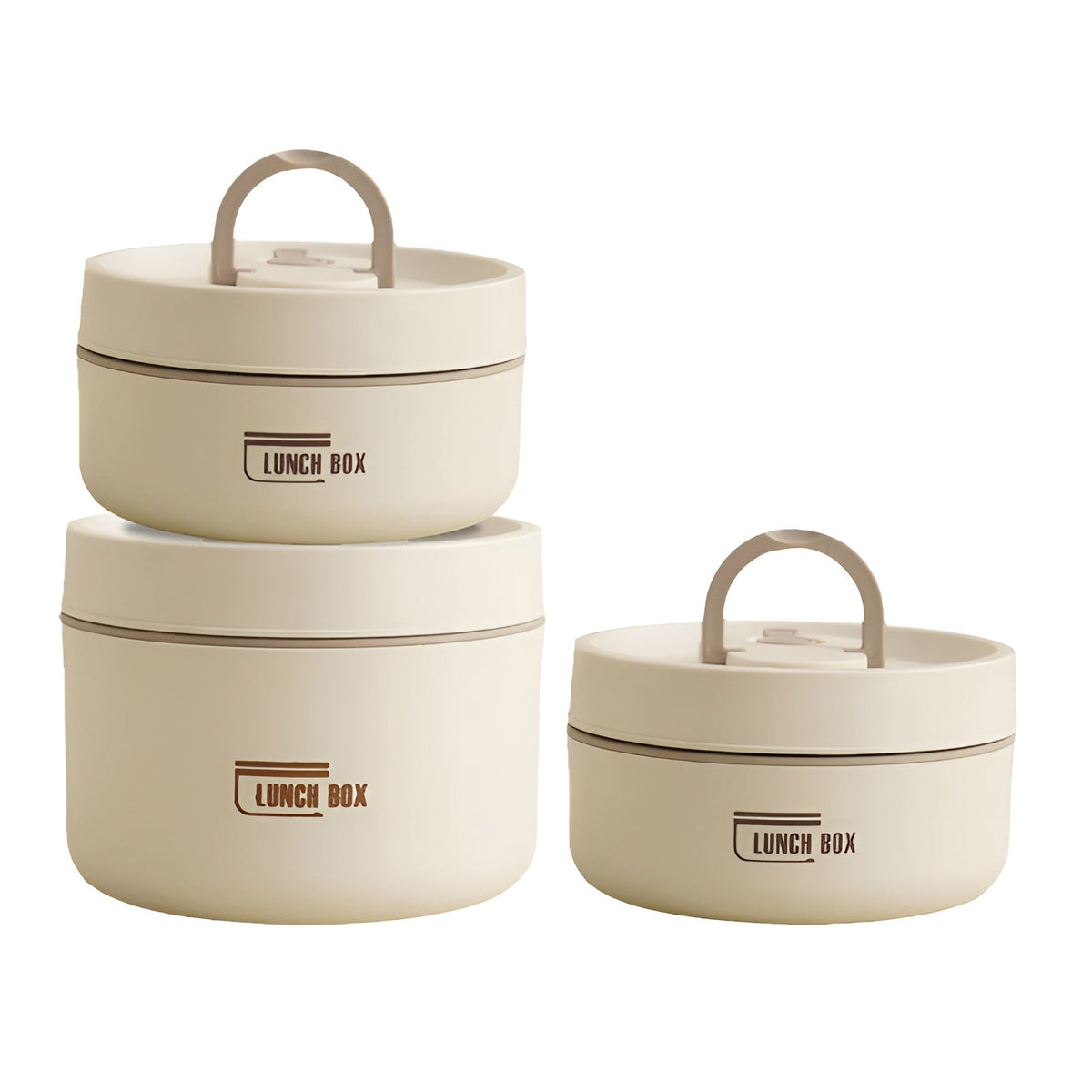 Geïsoleerde Lunchbox Met Meerdere Compartimenten En Draagtas