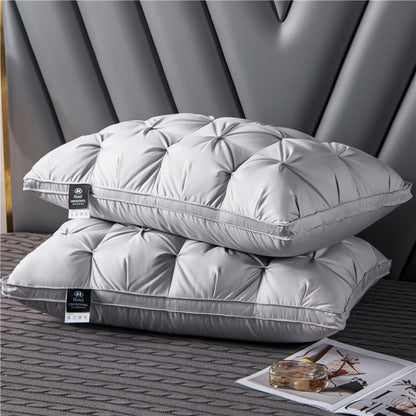 Donskussen Met Zachte Vulling En Ondersteunende Structuur