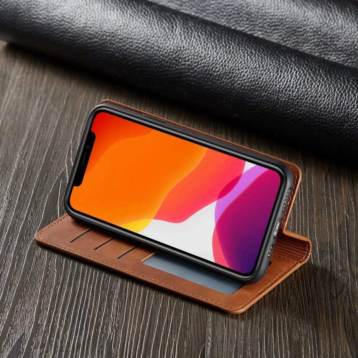 iPhone Hoesje Met Magnetische Sluiting En Volledige Bescherming
