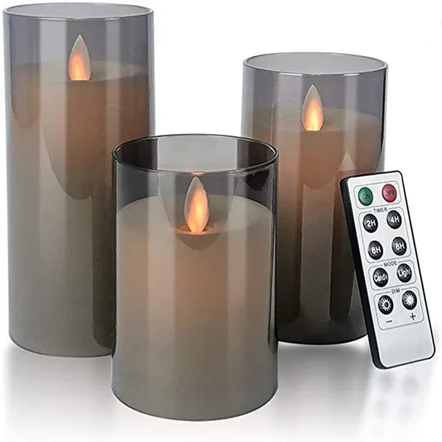 Set Van Realistische LED Kaarsen Met Afstandsbediening