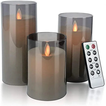 Set Van Realistische LED Kaarsen Met Afstandsbediening