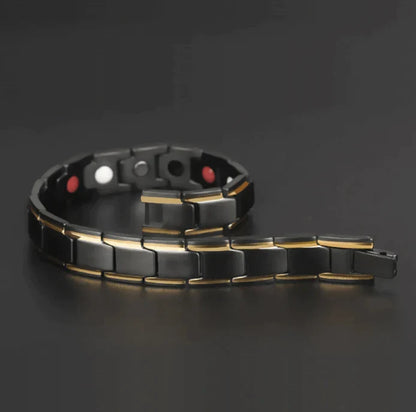 Magnetische Armband Van Hematiet En Edelstaal Voor Natuurlijke Balans En Dagelijks Comfort