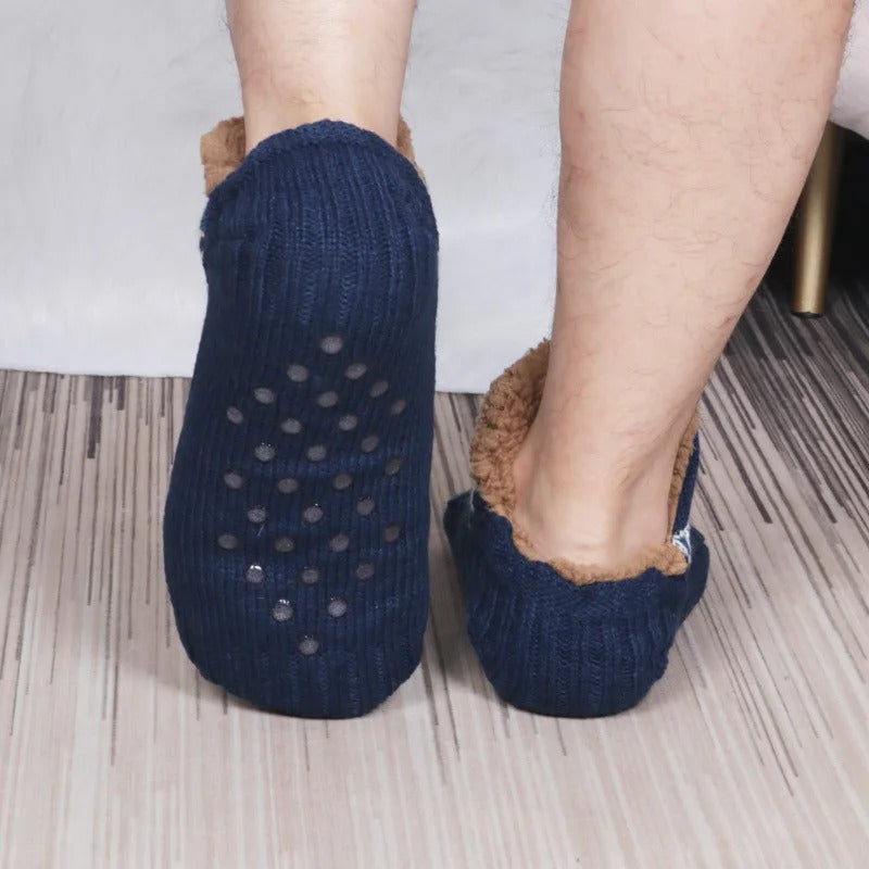 Warme Antislip Huissokken Met Zachte Warmte En Dagelijkse Veilige Grip