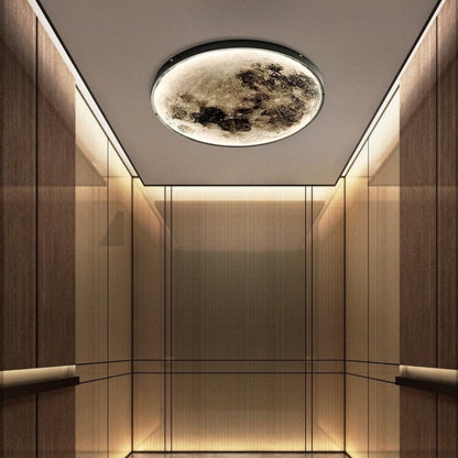 3d led plafondlamp met maan of aarde ontwerp